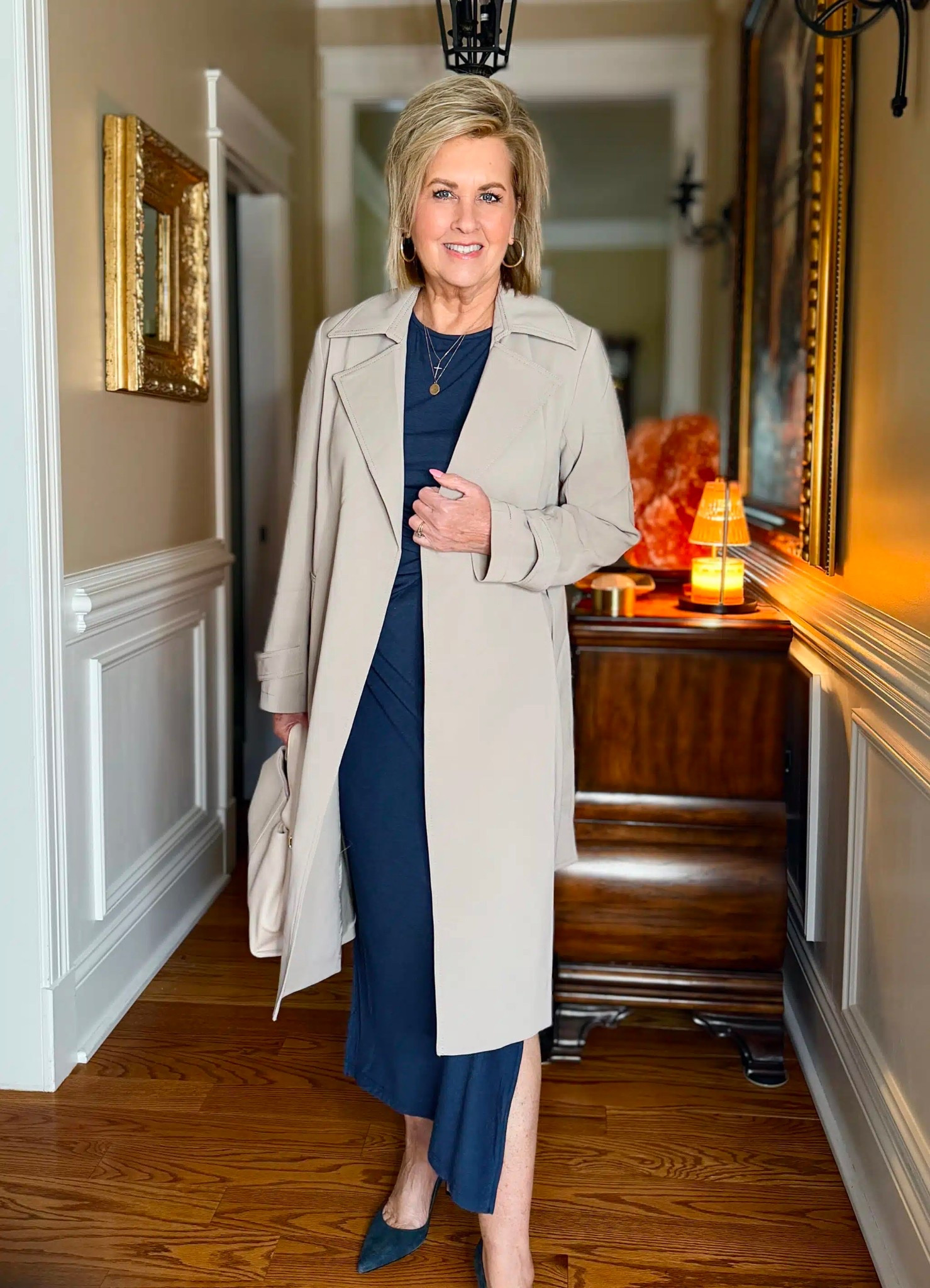 I’m sharing another coat and this one is Al’s a trench style, but it’s a longer length. I am wearing a medium in both pieces. My dress is from Amazon and comes in over 10 colors. 

#LTKValentine #LTKootd #LTKWorkwear