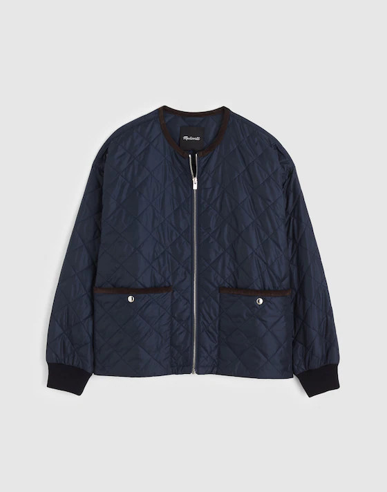 Quilted Bomber Jacket | Madewell | Madewell