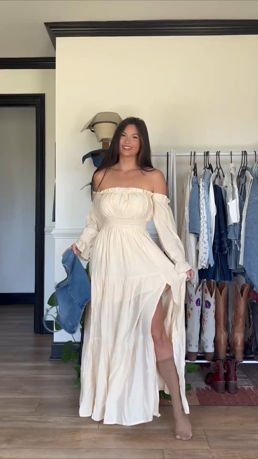 Most loved dress! Vest is out of stock but linking similar! Boots are 30% off  

Cuff necklace & bolo from November Maker 

#LTKSaleAlert #LTKShoeCrush #LTKSeasonal