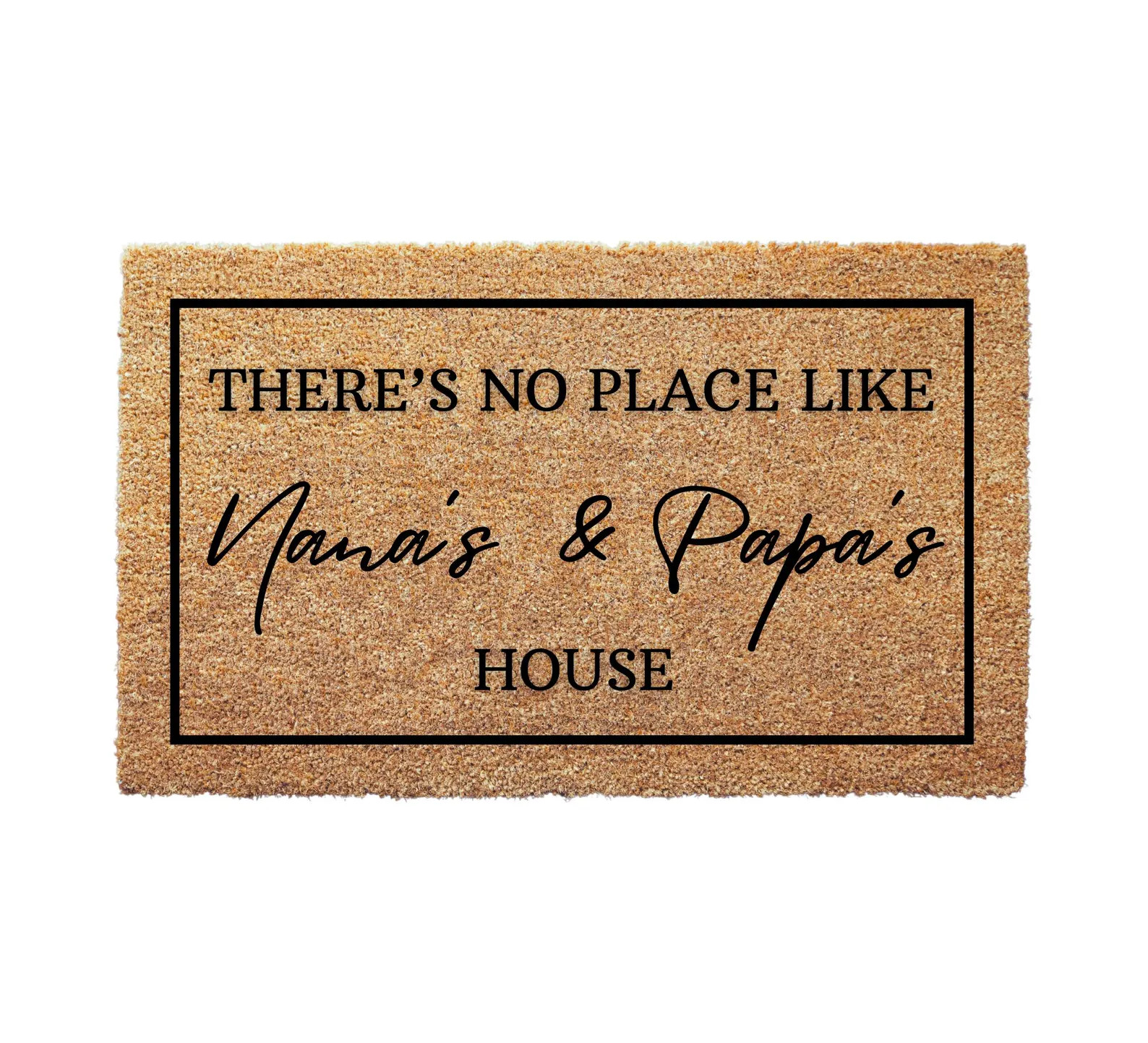 Grandparent House Door Mat Grandparents Day Gifts Nana and Papas House Grandparents Door Mat Gran... | Etsy (US)