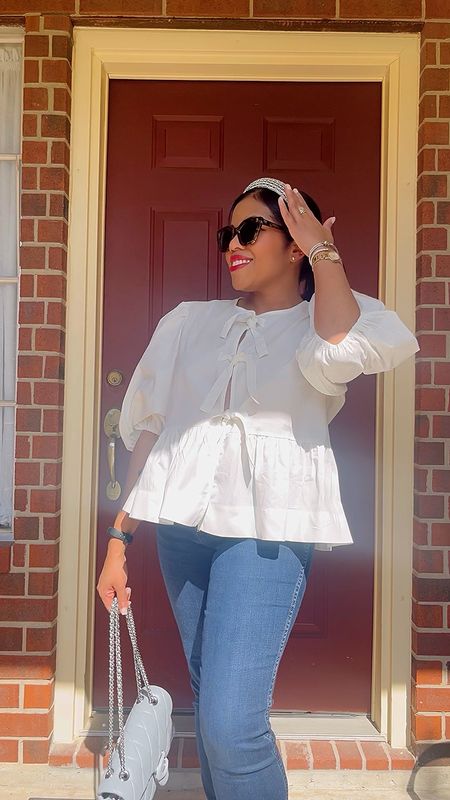 I am so IN LOVE with this top from Amazon!!! It is the perfect white top for spring and summer fun!  

White top- tie front top - affordable top  - work top 


#LTKOver40 #LTKFindsUnder50 #LTKStyleTip