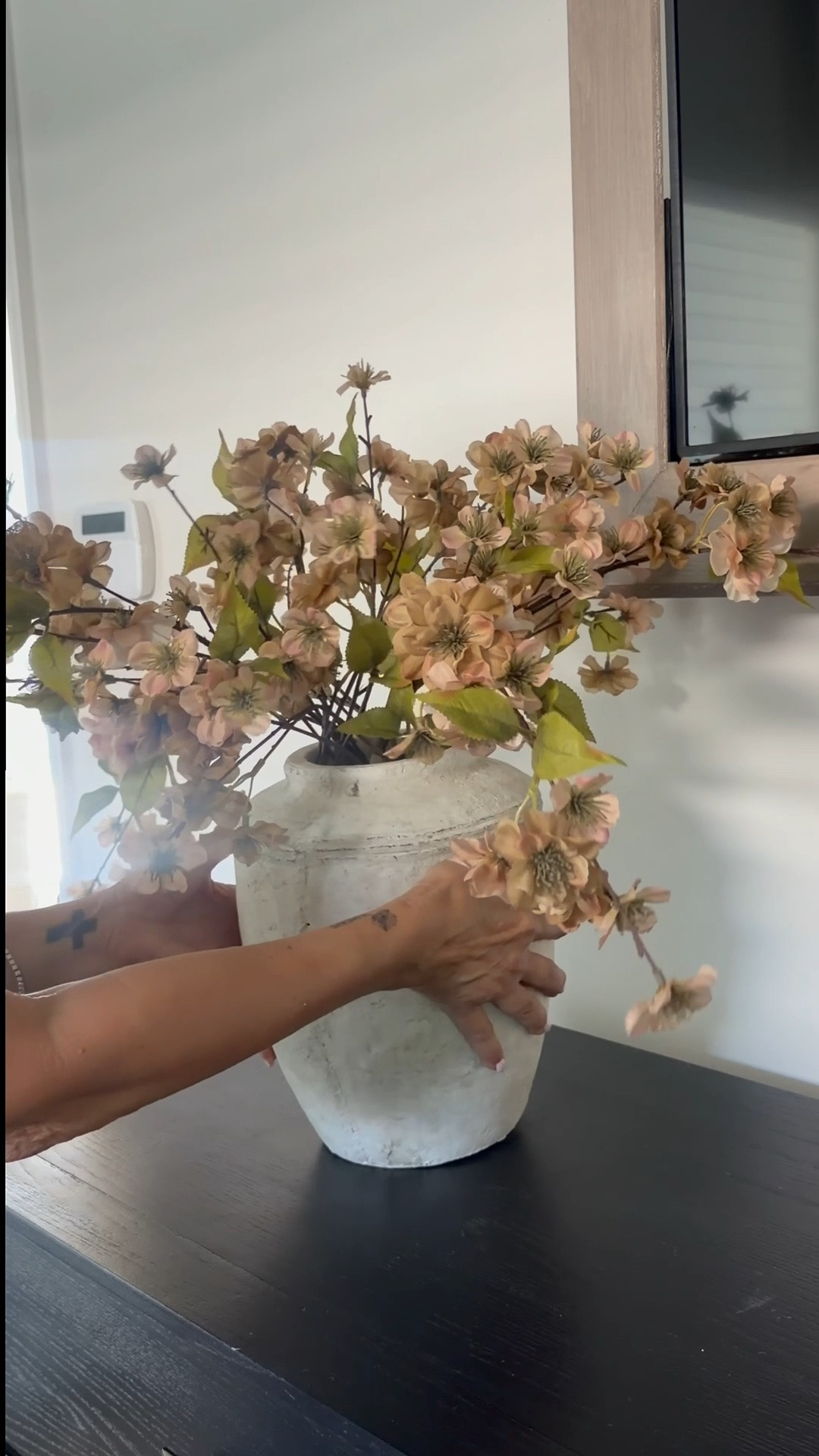 Fall Arrangement 
Cream vase, fall florals, transitional home, modern decor, amazon find, amazon home, target home decor, mcgee and co, studio mcgee, amazon must have, pottery. barn, Walmart finds, affordable decor, home styling, budget friendly, accessories, neutral decor, home finds, buy new arrival, coming soon, sale alert, high end look for less, Amazon favorites, Target finds, cozy, modern, earthy, transitional, luxe, romantic, home decor, budget friendly decor #amazonhome

#LTKSeasonal #LTKHome