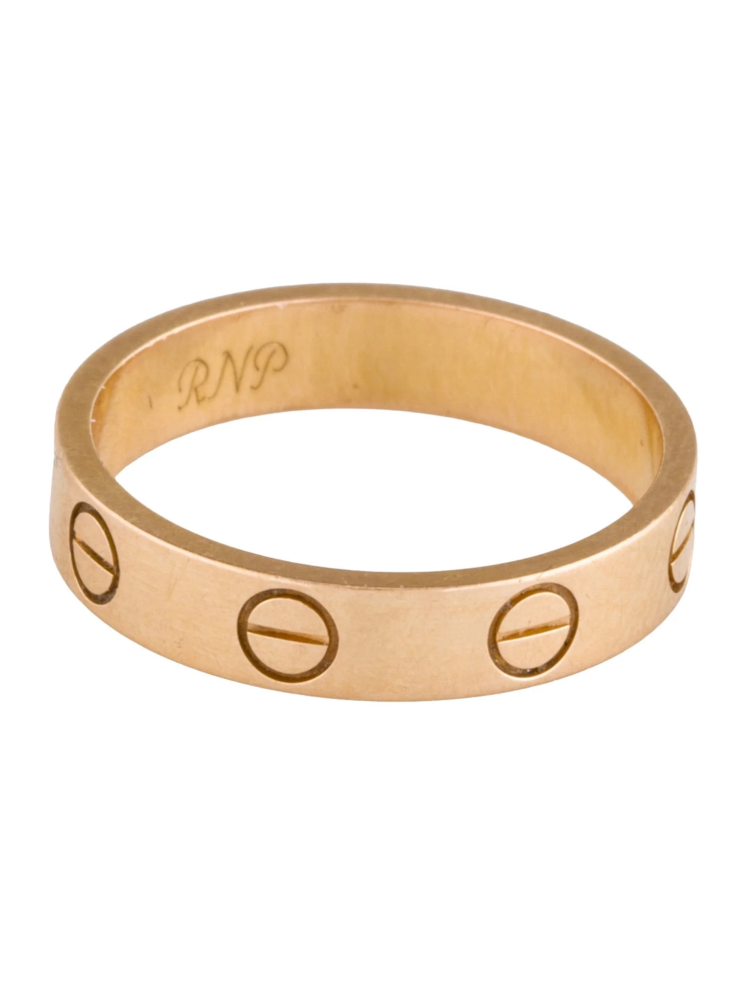 Cartier LOVE Ring, Small Model - Band, Rings - CRT147321 | The RealReal | The RealReal