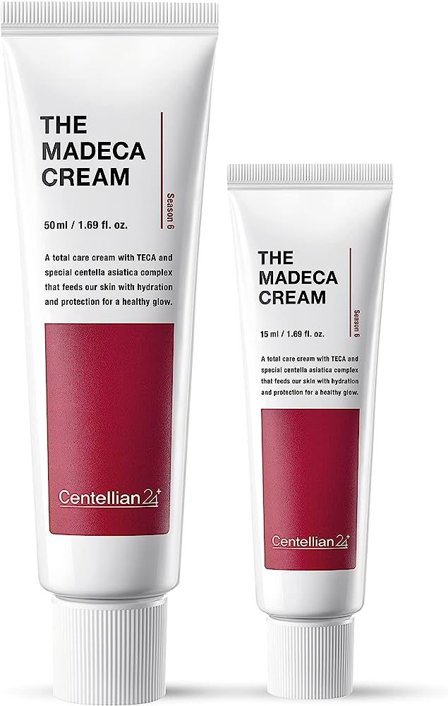 Centellian 24 Madeca Cream (Season 6, 1.7+0.5oz) - Korean Moisturizer for Face, Soothing & Even T... | Amazon (US)