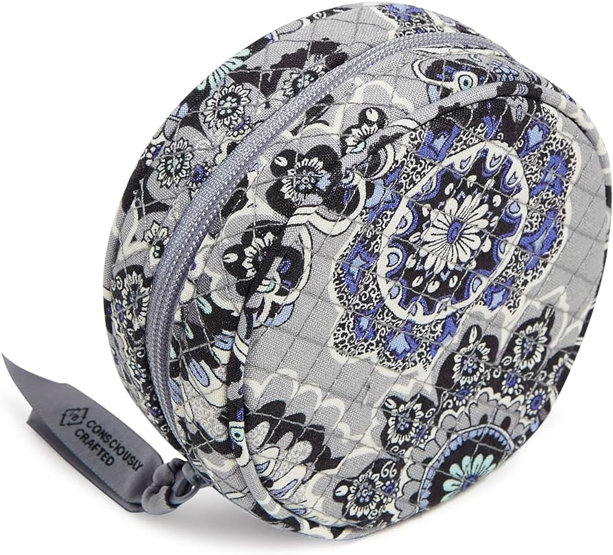 Vera Bradley Women's Hair Accessory Set With Organizer, Tranquil Medallion, One Size | Amazon (US)