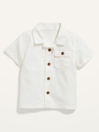 Short-Sleeve Utility Shirt for Baby | Old Navy (US)