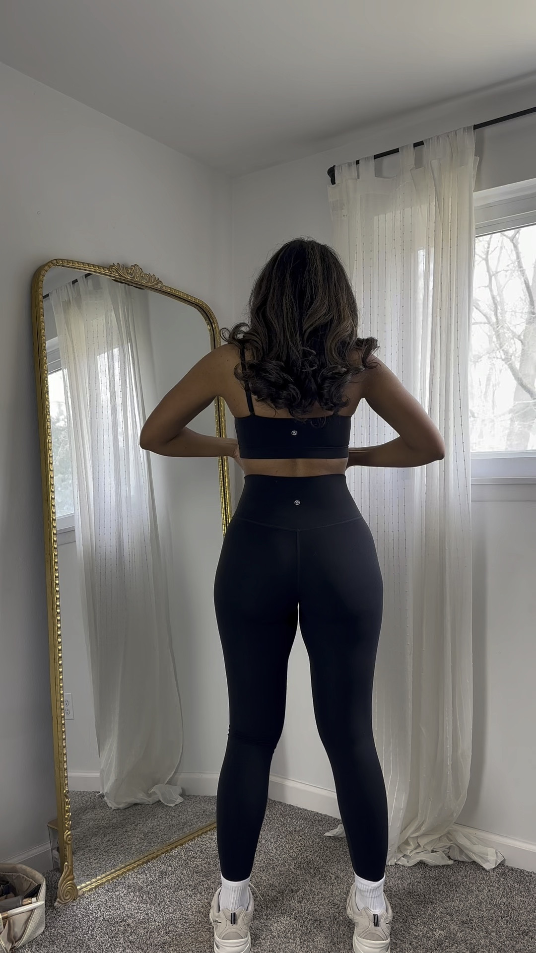 Realistic curvy mom outfit! Amazon leggings- amazon sports bra! Cropped hoodie! Affordable fashion- Abercrombie denim jacket 
Crew socks - new balance sneakers 
Hoodie- medium 
Leggings- small 
Sports bra- small
Denim jacket- medium 

#LTKstyletip #LTKfindsunder100 #LTKSpringSale