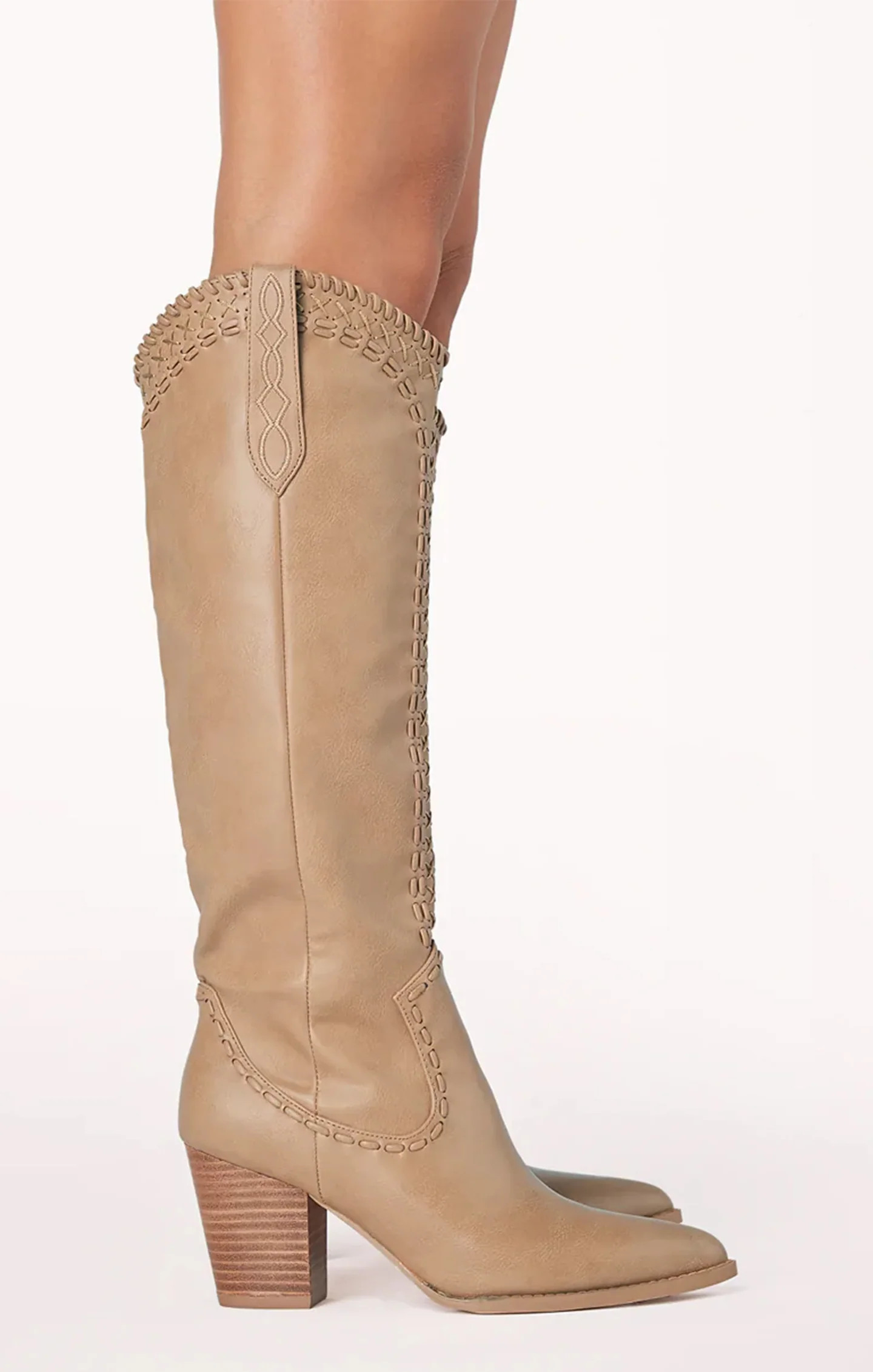 Billini Finley Cowboy Boot ~ Taupe | Show Me Your Mumu