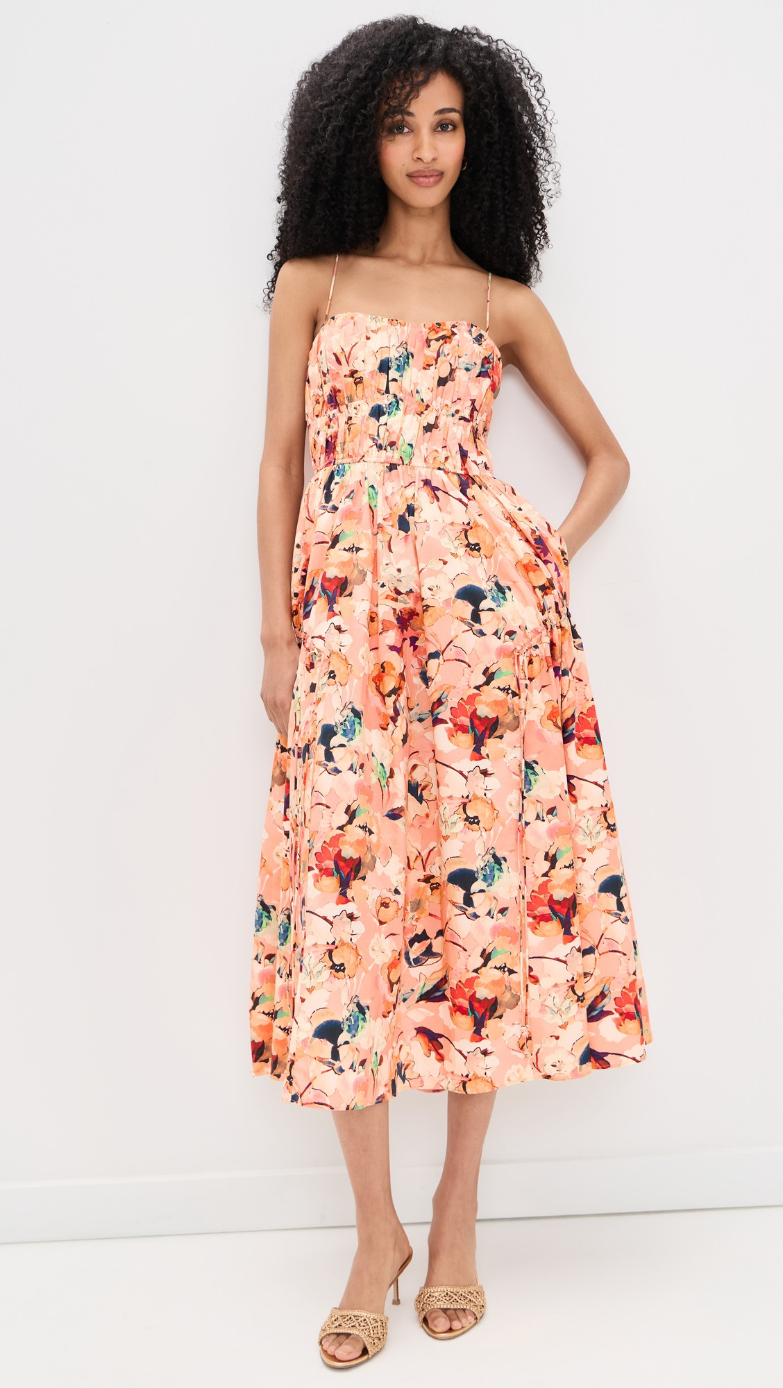 Ulla Johnson Vidri Cotton Cami Dress Camellia 14 | Shopbop