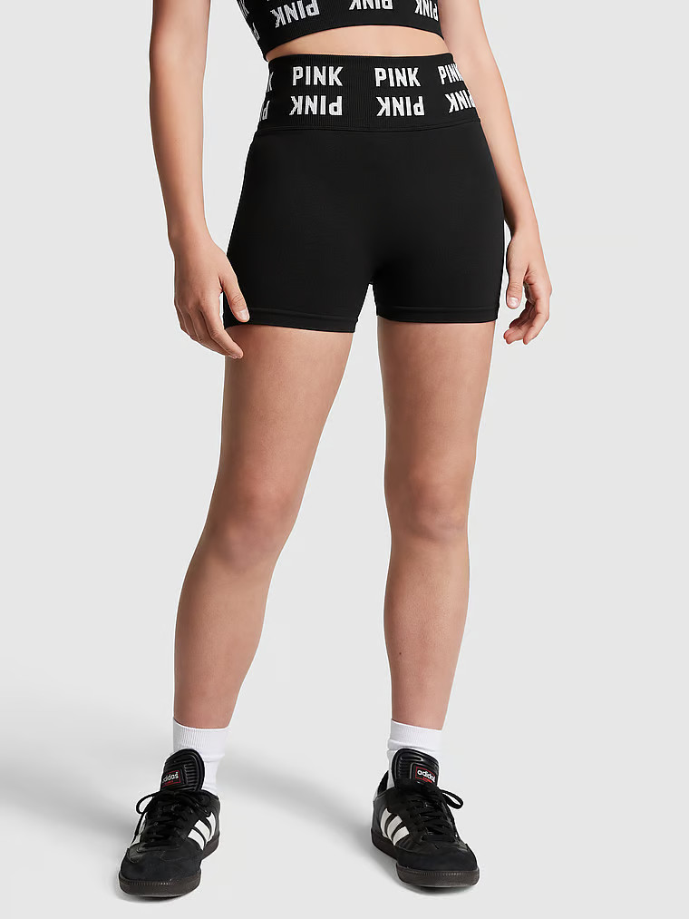 3" Seamless High-Waist Shorties | Victoria's Secret (US / CA )