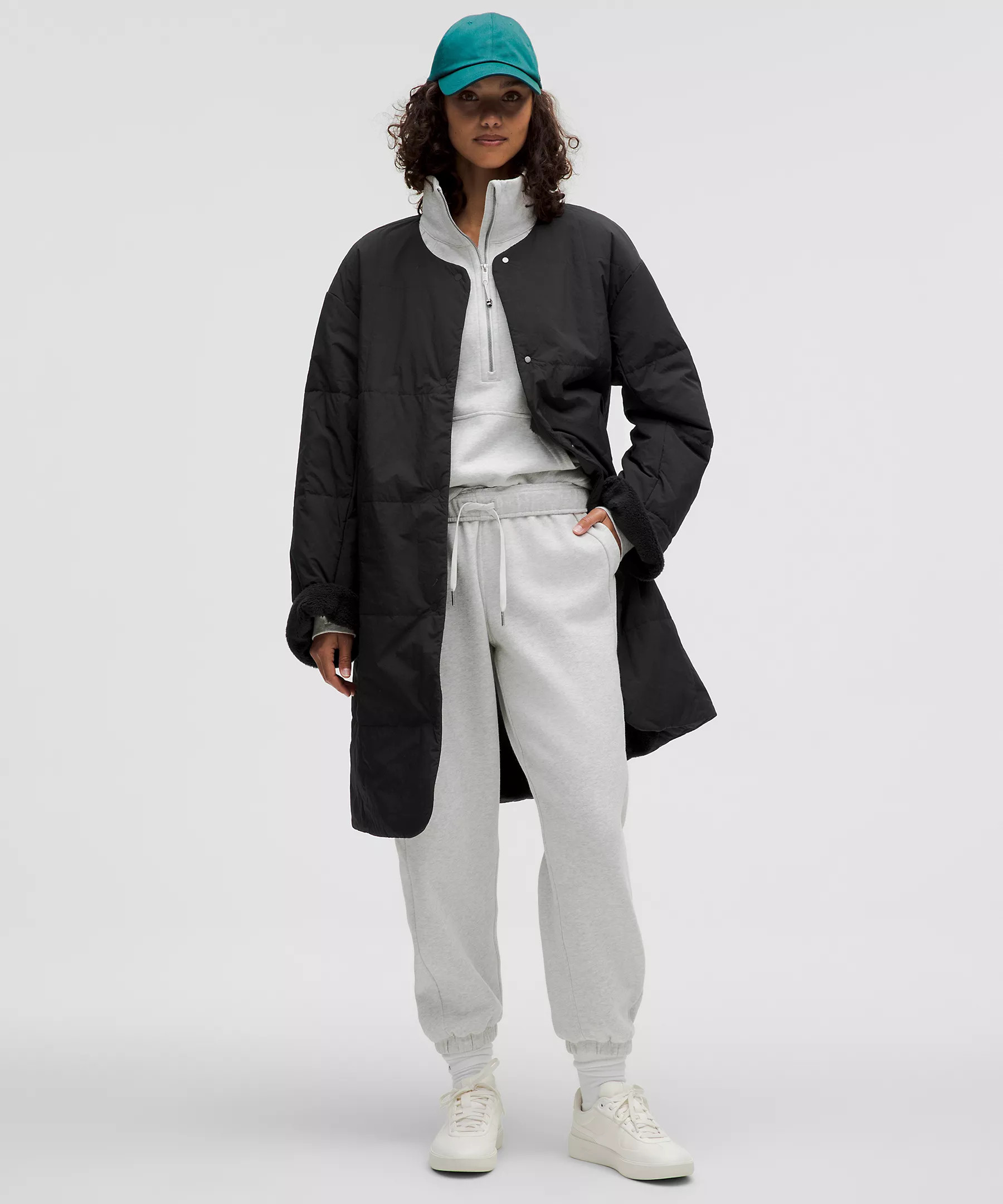 Fleece-Lined Insulated Long Coat | Lululemon (US)