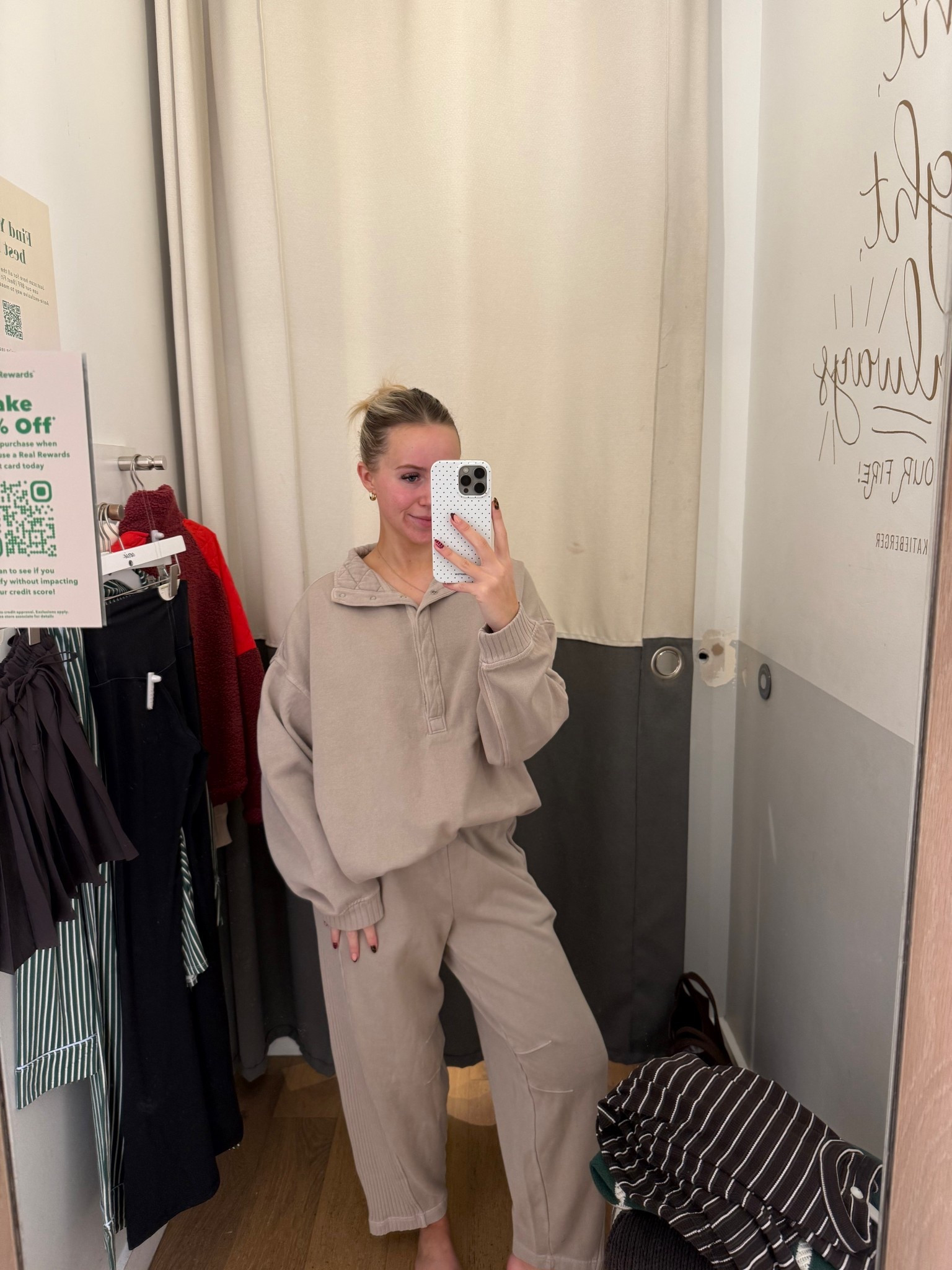 Matching set! 
Barrel sweats size small
Button up size small

#LTKmorningroutine #LTKootd #LTKGiftGuide