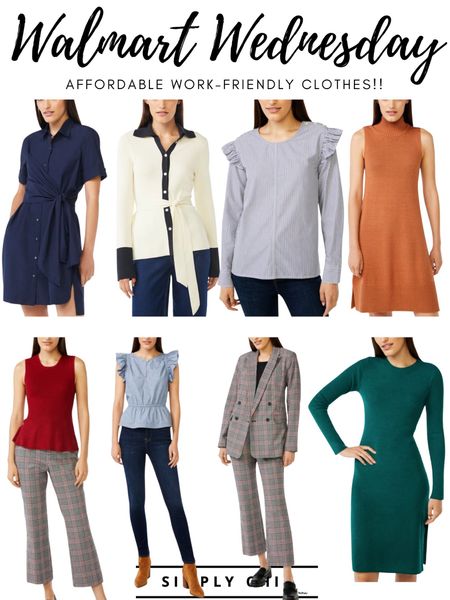 For all of my friends who are back to going into the office, I got you 🙌🏻 here are some affordable options! Give it a shot you will be impressed by this quality 🥰👏🏻 



Walmart fashion
Affordable clothes
Work-wear
Work clothes 
Outfit ideas
Work outfits
Free Assembly

#LTKSeasonal #LTKworkwear #LTKunder50