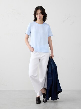 Classic Crew-Neck T-Shirt | Banana Republic Factory