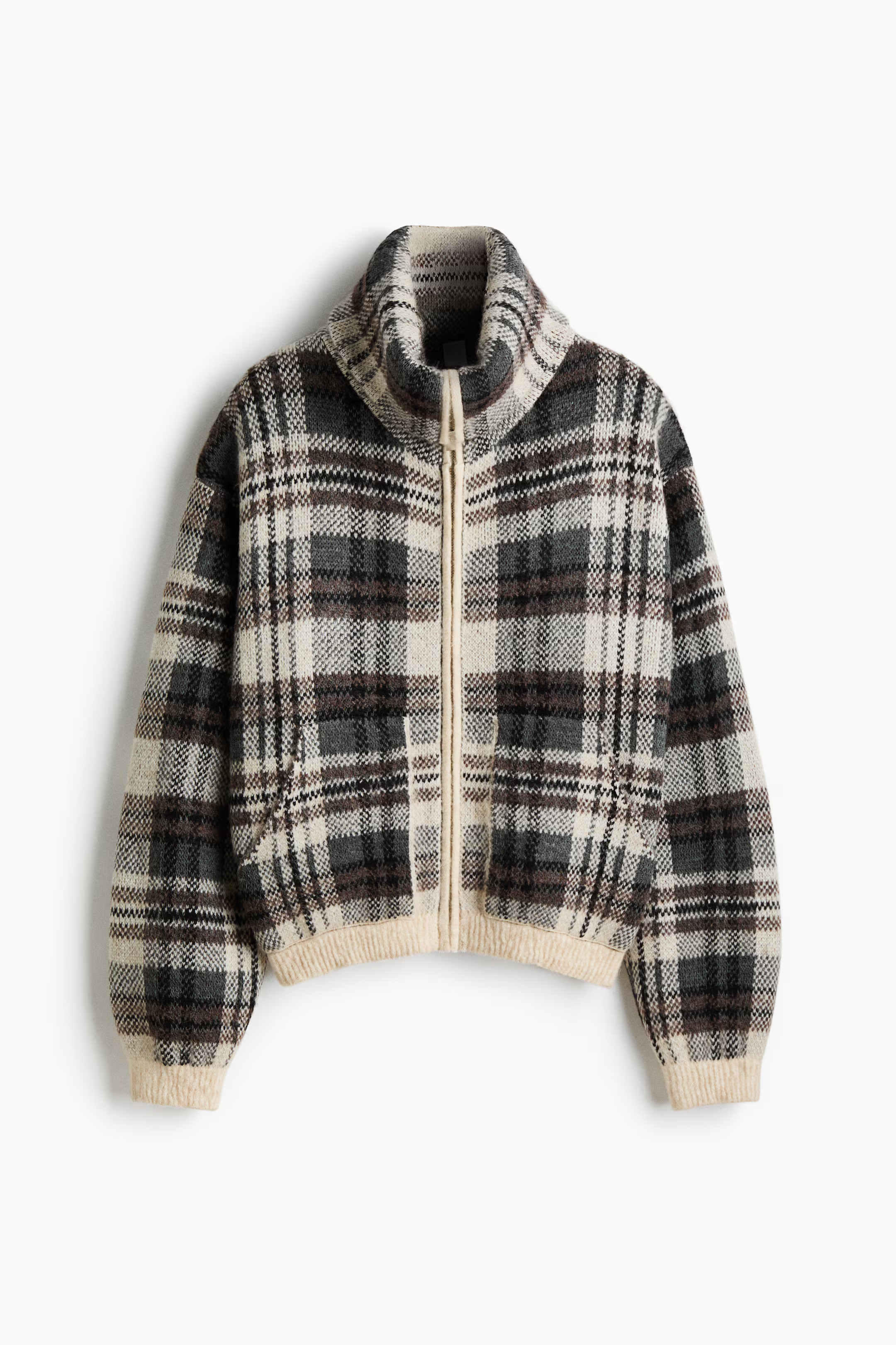 Jacquard-knit jacket | H&M (UK, MY, IN, SG, PH, TW, HK)