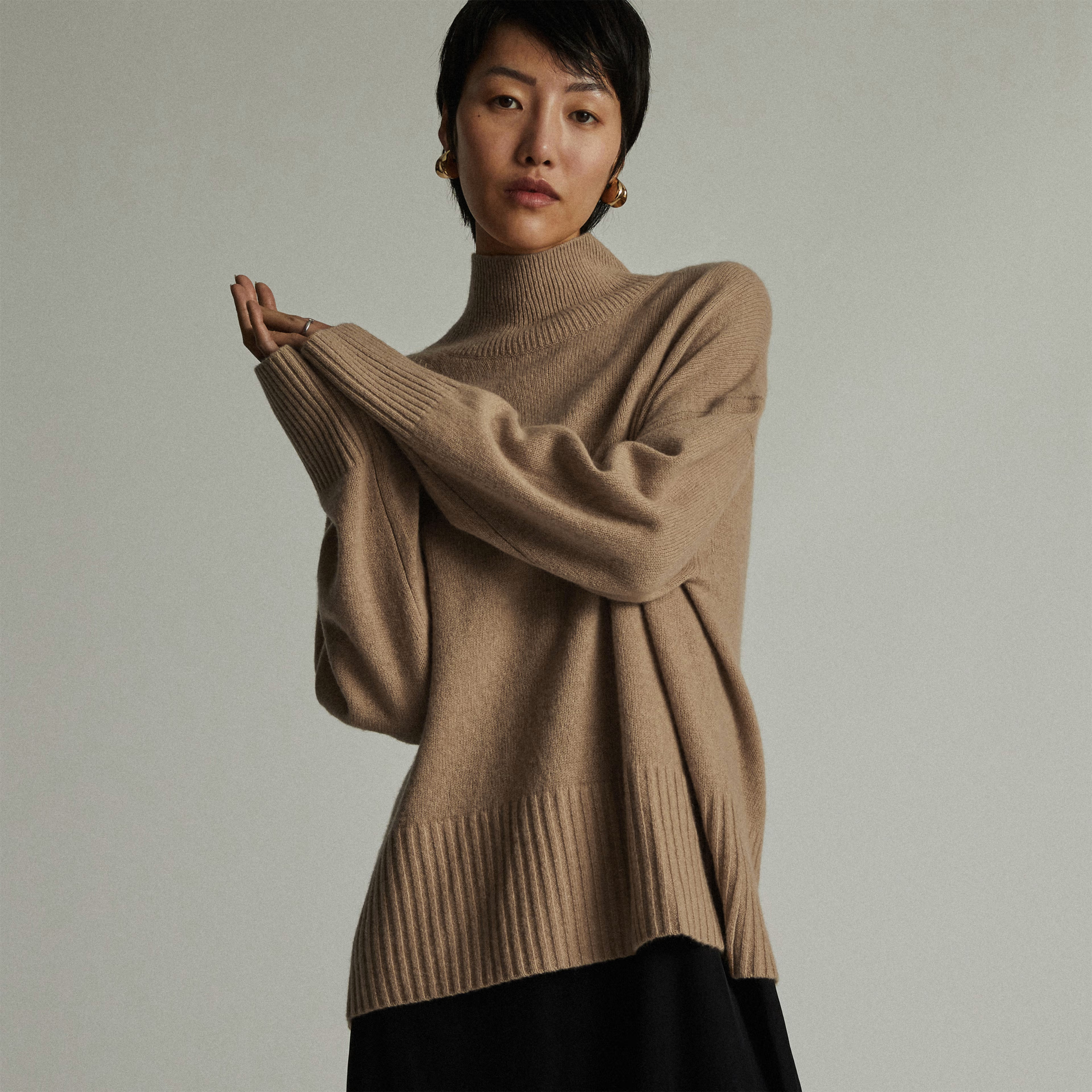 The Cashmere Oversized Turtleneck | Everlane