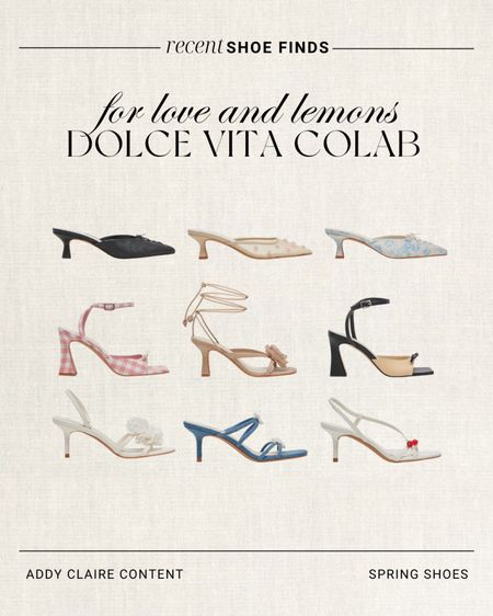 
Obsessing over this Dolce Vita + For Love and Lemons Collab!!
Summer shoes 2024/ trending shoes/ platform heels/ women's sandals/ affordable shoes for summer/ cute heels

#LTKSeasonal #LTKShoeCrush #LTKFindsUnder50