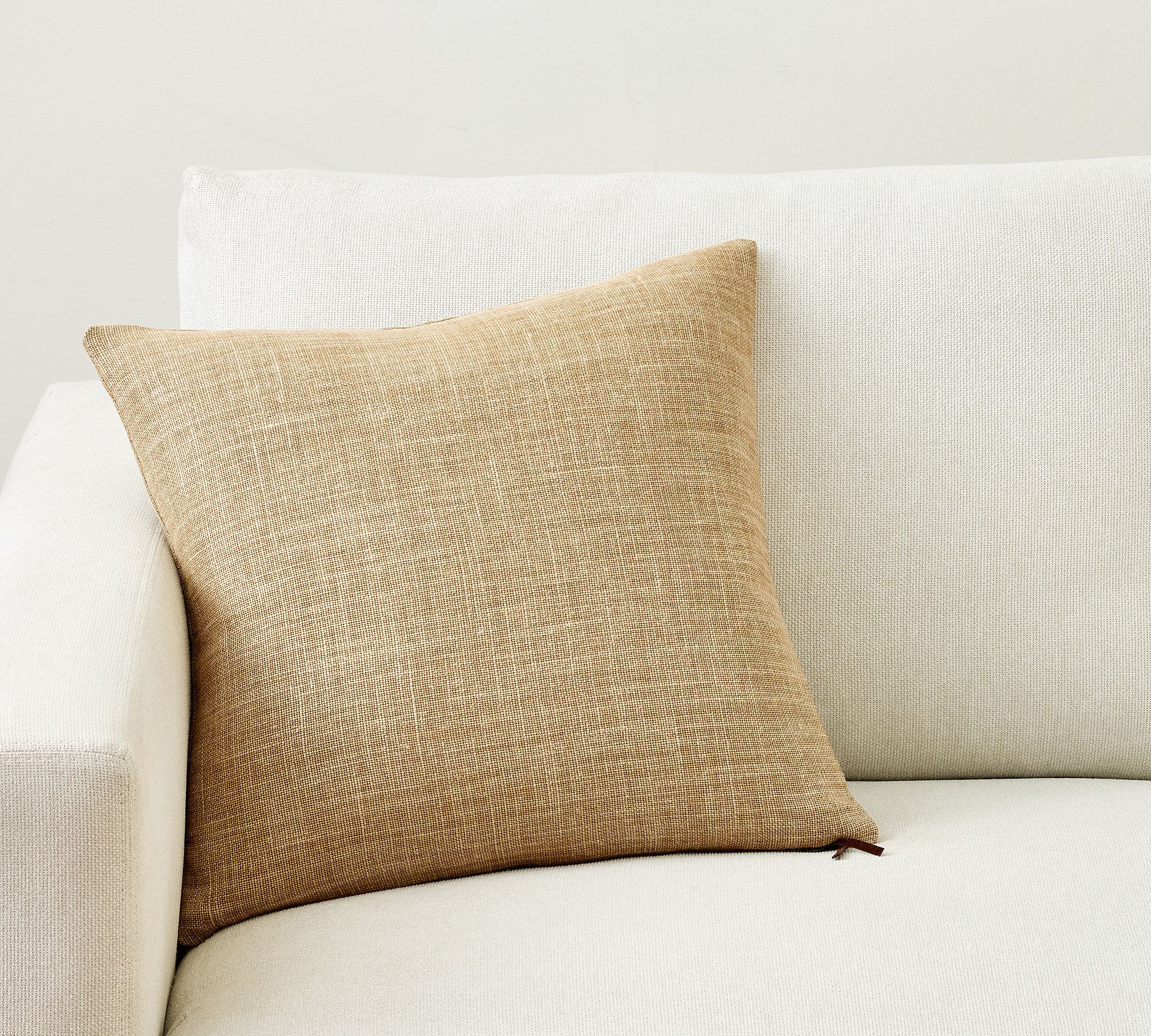 Belgian Linen Pillow Cover | Pottery Barn (US)