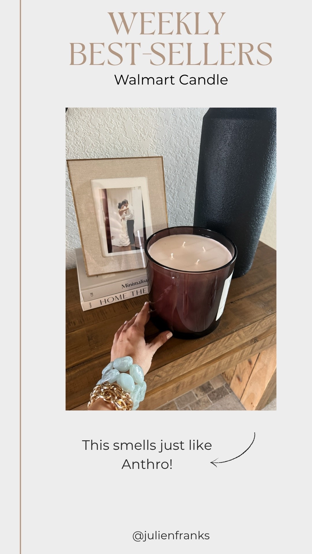 80 oz of the most luxury smelling candle. Seriously smells like you’ve walked into Anthro!

#LTKdayinmylife #LTKHome #LTKmomlife