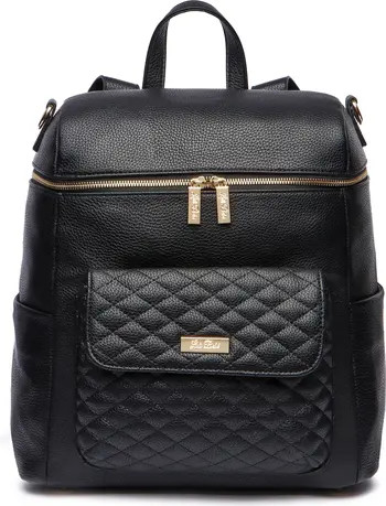 Monaco Faux Leather Diaper Backpack | Nordstrom