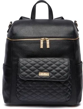 Monaco Faux Leather Diaper Backpack | Nordstrom
