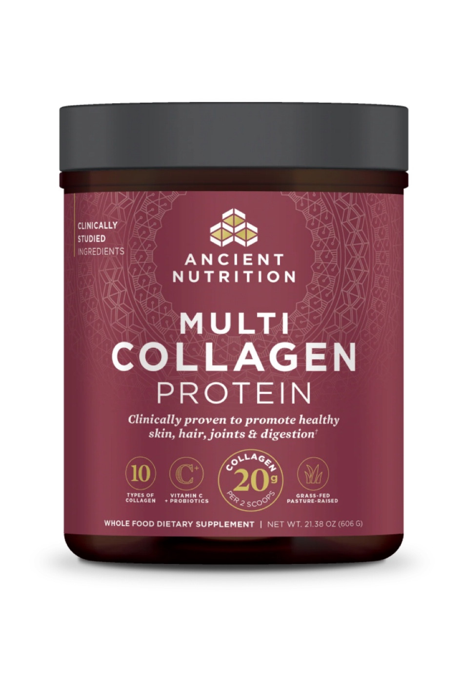 “The beauty benefits and overall health support provided by this FIVE-sourced collagen are truly remarkable. From promoting skin health to maintaining healthy joints and supporting a thriving gut, this convenient and delicious powder has become a daily delight for me. 

#LTKfitness
