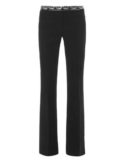 Chain-jacquard waistband trousers | Matches (US)