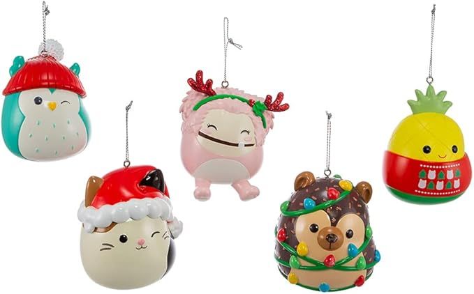 Squishmallows Ornaments, 5 Piece Set | Amazon (US)