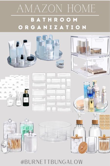 Amazon home- bathroom organization. All these items from Amazon I used to organize my bathroom. 

#bathroomorganization #organizedhome #amazonhome #bathroomstorage #bathroomdecor 

Organized bathroom/ bathroom storage products/ bathroom accessories

#LTKFind #LTKunder50 #LTKhome