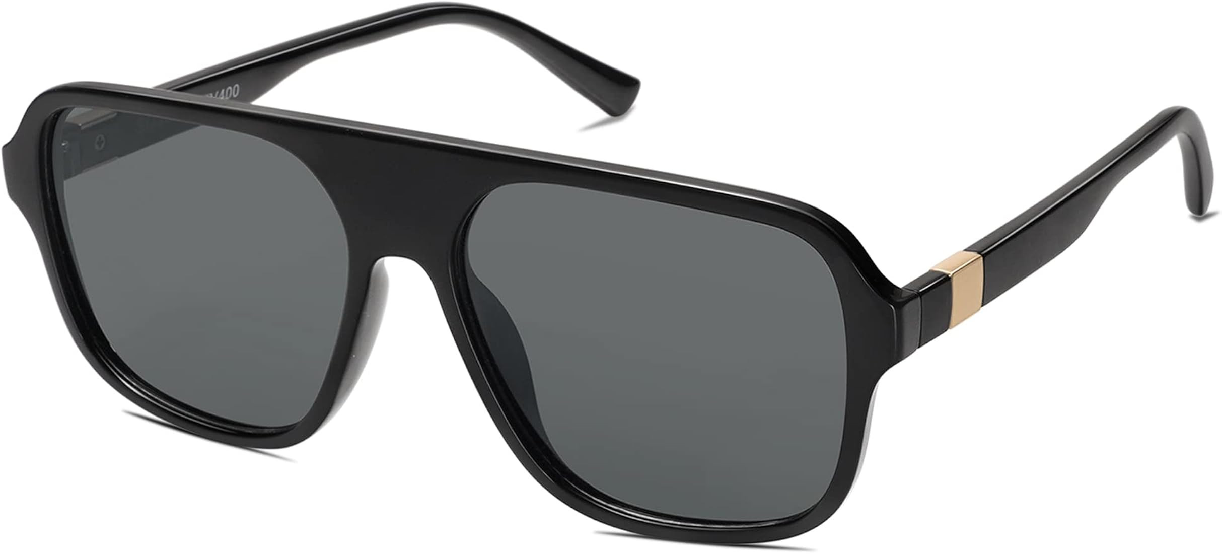 SOJOS Retro Aviator Polarized Sunglasses Womens Mens Vintage Square 70s Shades Classic Sun Glasses U | Amazon (US)