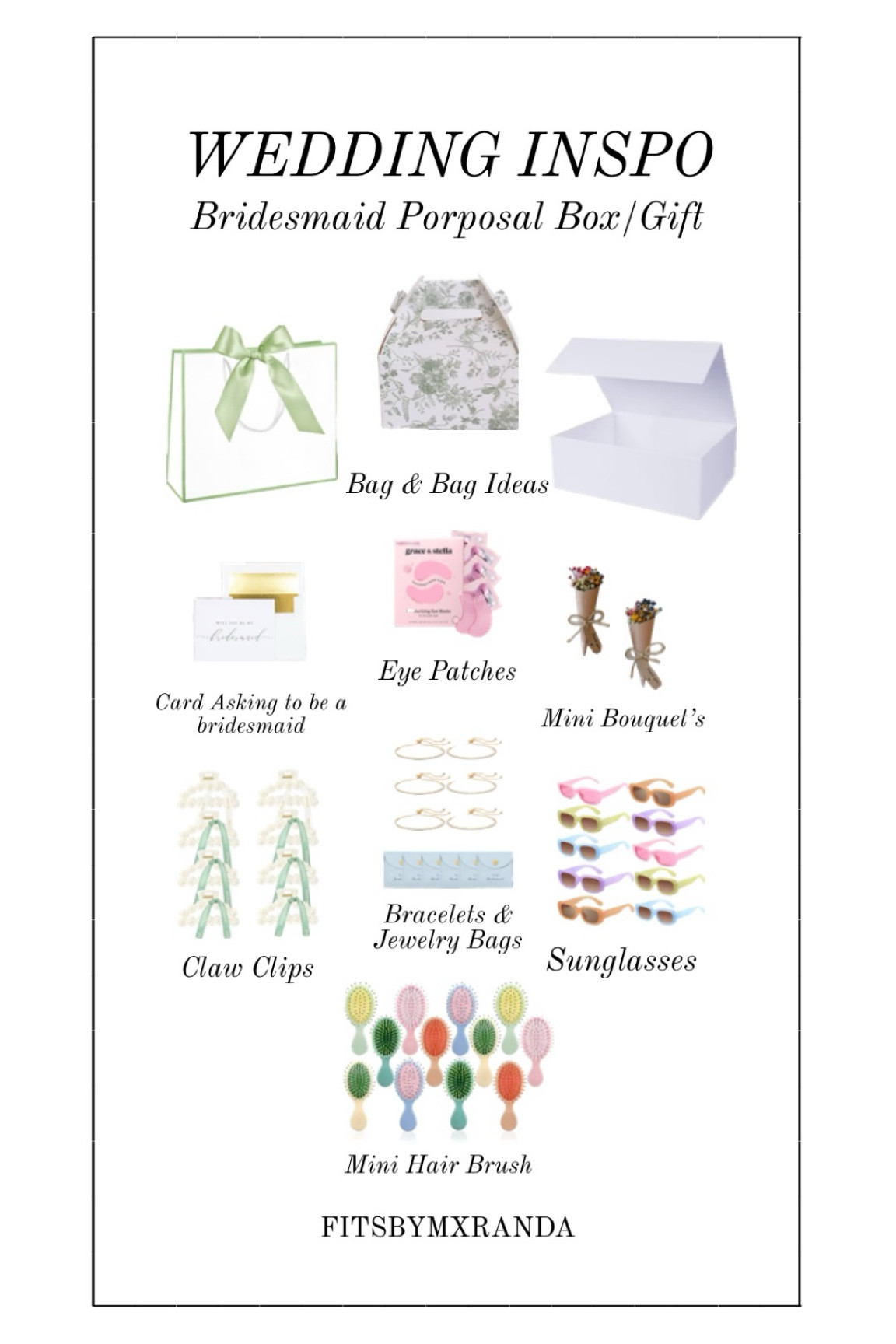 Bridesmaid Proposal Inspo 

#LTKWedding #LTKStyleTip #LTKParties