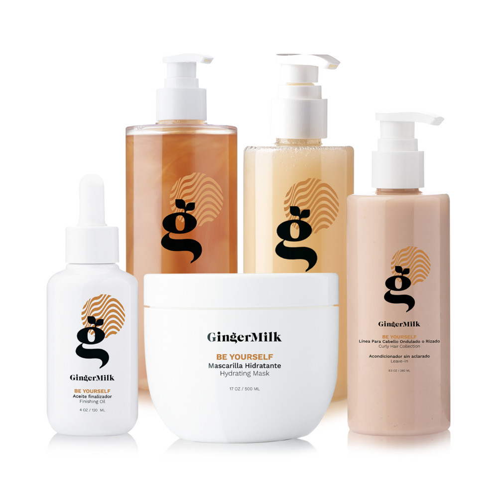 Ginger Milk Curly Hair Care Set for Curly, Wavy & Coily Hair with Argan Oil & Shea Butter, 5-Piece | Ulta