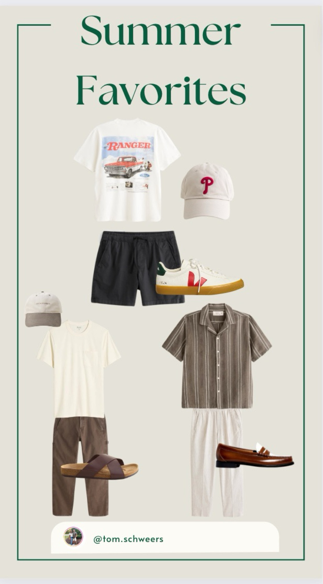 Men’s summer favorites from Abercrombie and made well. These outfits are perfect for the summer living my work pants and this shorts 

#LTKfindsunder100 #LTKmens #LTKfindsunder50
