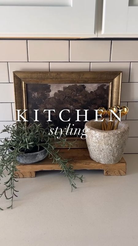 Kitchen styling ✨💕

#LTKHome #LTKSaleAlert #LTKVideo
