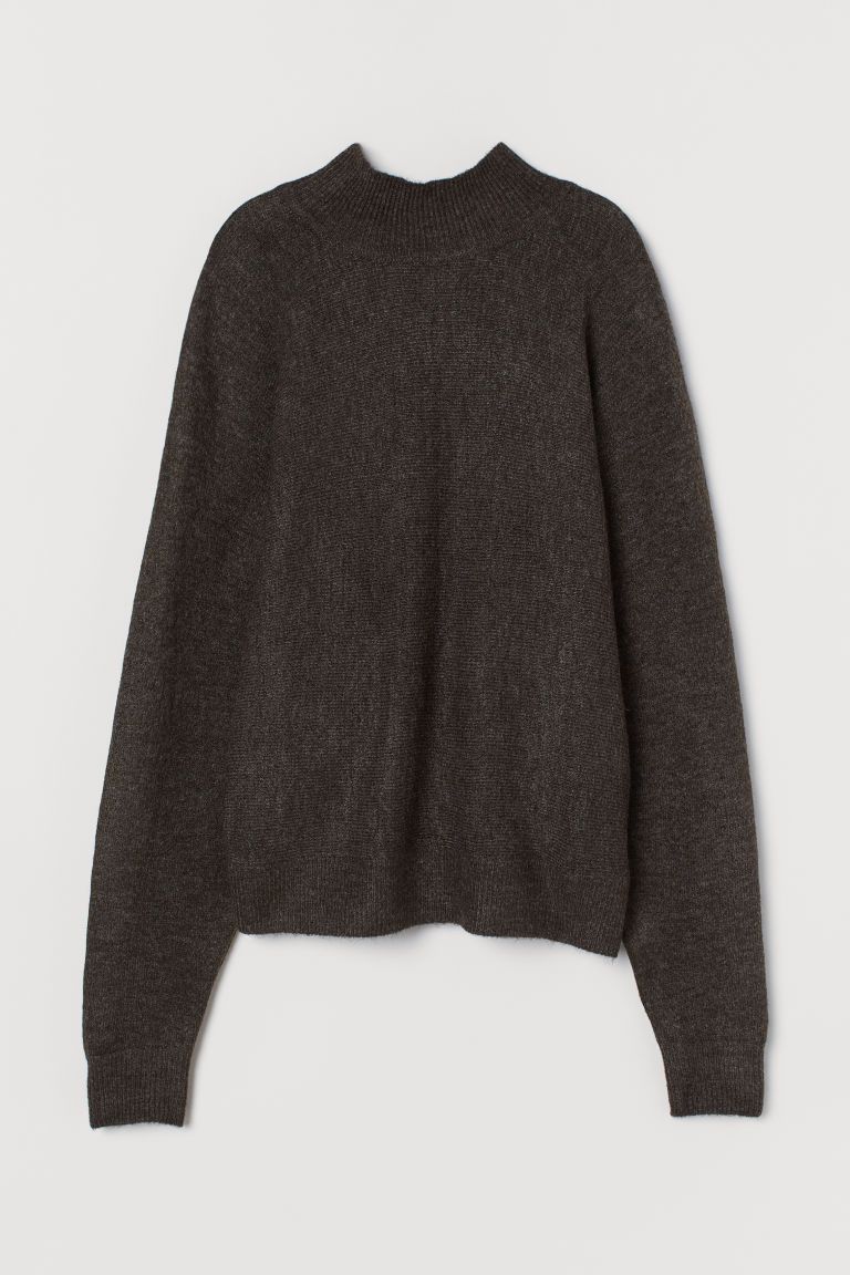 H & M - Fine-knit Sweater - Brown | H&M (US + CA)