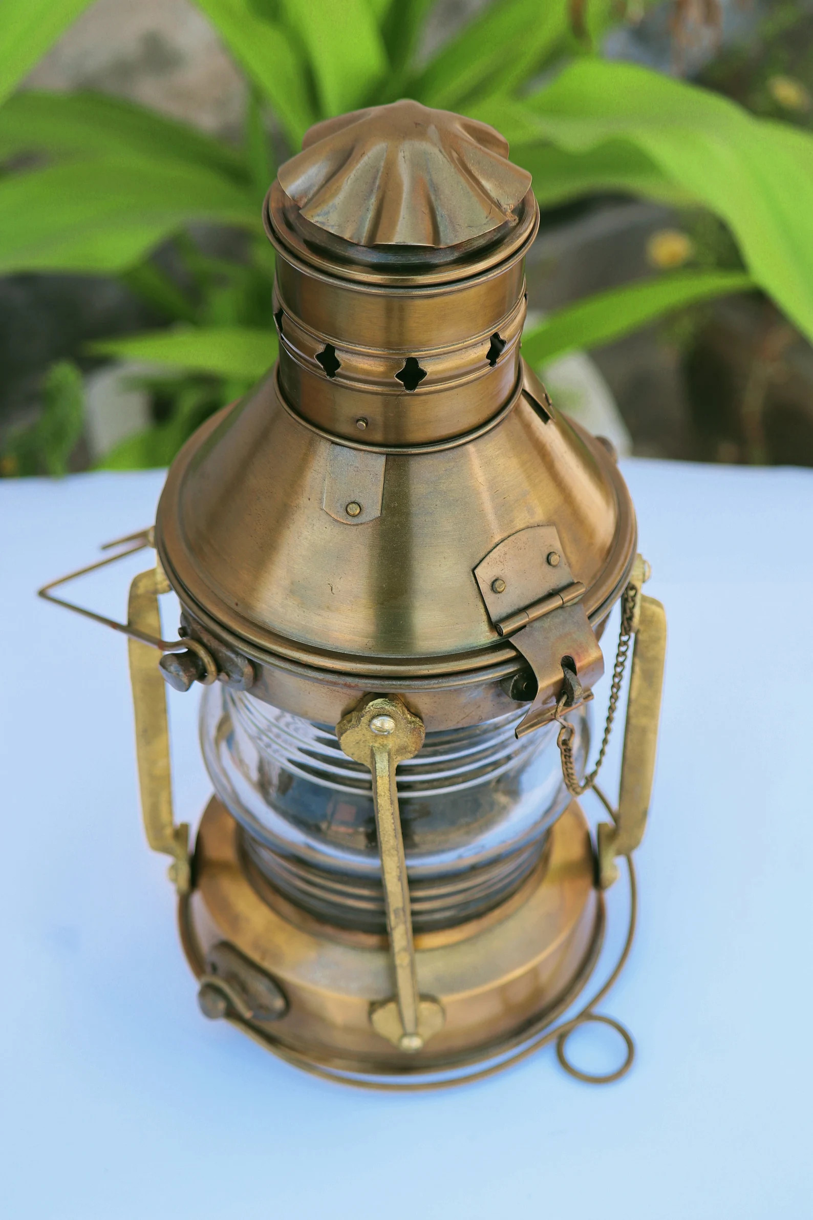 Handmade Vintage Style Burner Lantern, Copper Burton Nautical Maritime Ship Oil Lamp, Oil Lantern... | Etsy (Global)