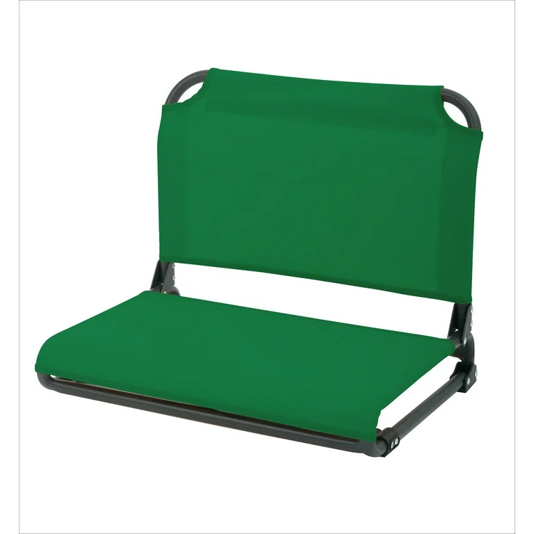 Ozark Trail Extra-Wide Bleacher Stadium Seat Bright Green | Walmart (US)