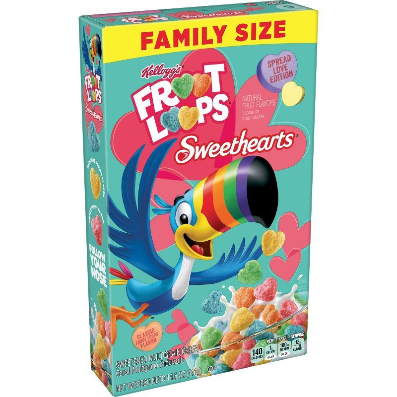 Froot Loops Valentine's Day Sweetheart Cereal - 14.5oz | Target