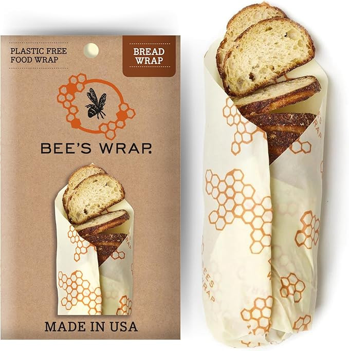 Bee's Wrap Reusable Beeswax Food Wraps Made in the USA, Eco Friendly Beeswax, Sustainable Organic... | Amazon (US)