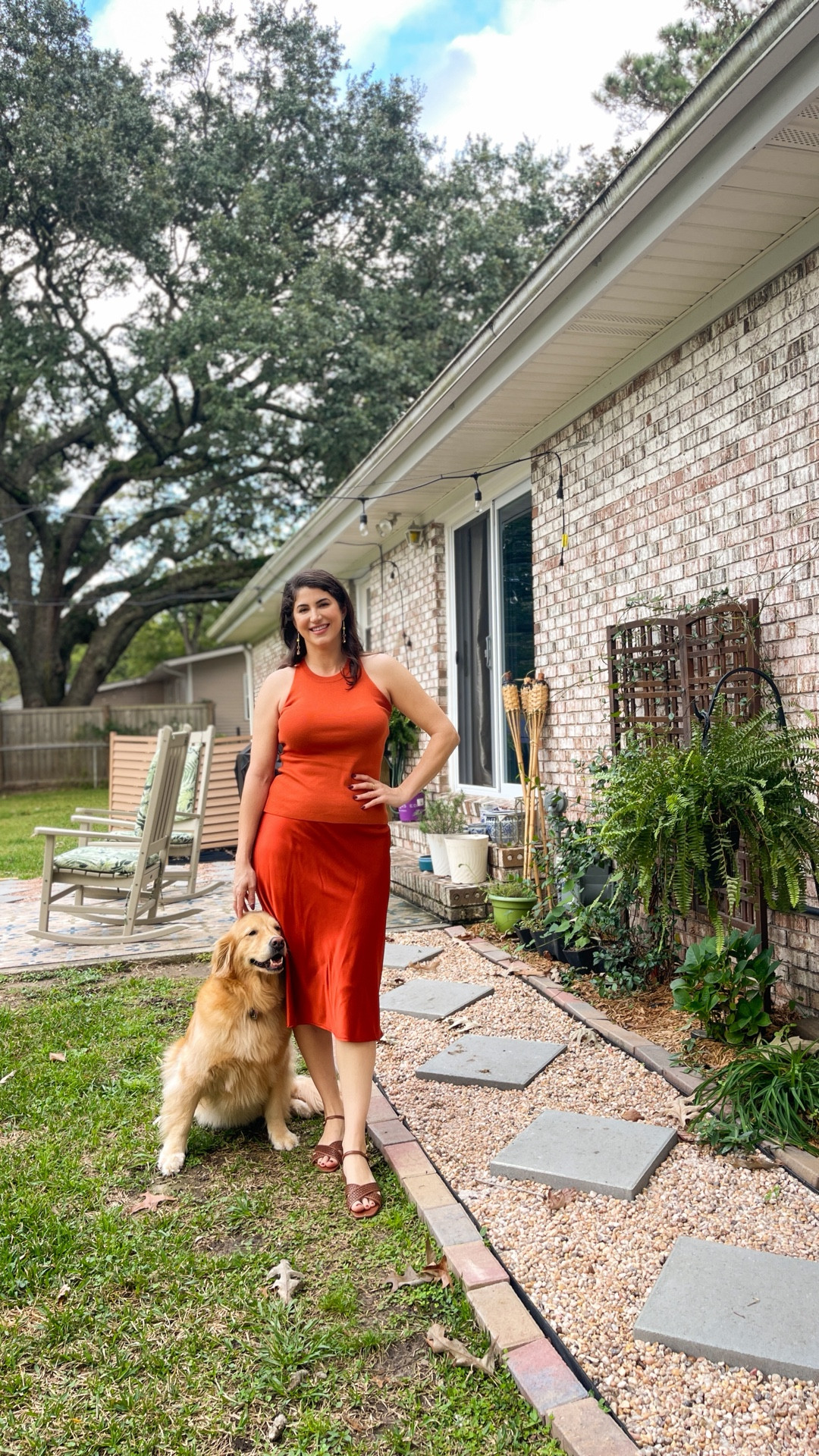 Making a house a home starts with one project at a time. 🏡
I created a whimsical walking path where there wasn’t one before in my backyard.

Getting to see it each day brings me joy. It was a fairly easy DIY project and I’ve linked all of the materials on my LTK.

Happy to answer any questions and I hope that my page inspires you to attempt your own projects and do it yourself! And remember it doesn’t need to be perfect. You’re learning along the way. ☺️

All products used were purchased at @homedepot.

#DIYlandscape #DIYHomeowner #THDVigoro #Vigoro landscape

#LTKHome