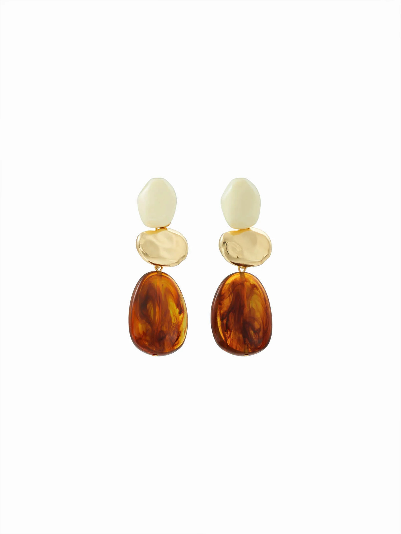 GRADIENT WATER DROP STUD EARRINGS CHF 12.90 | Cider