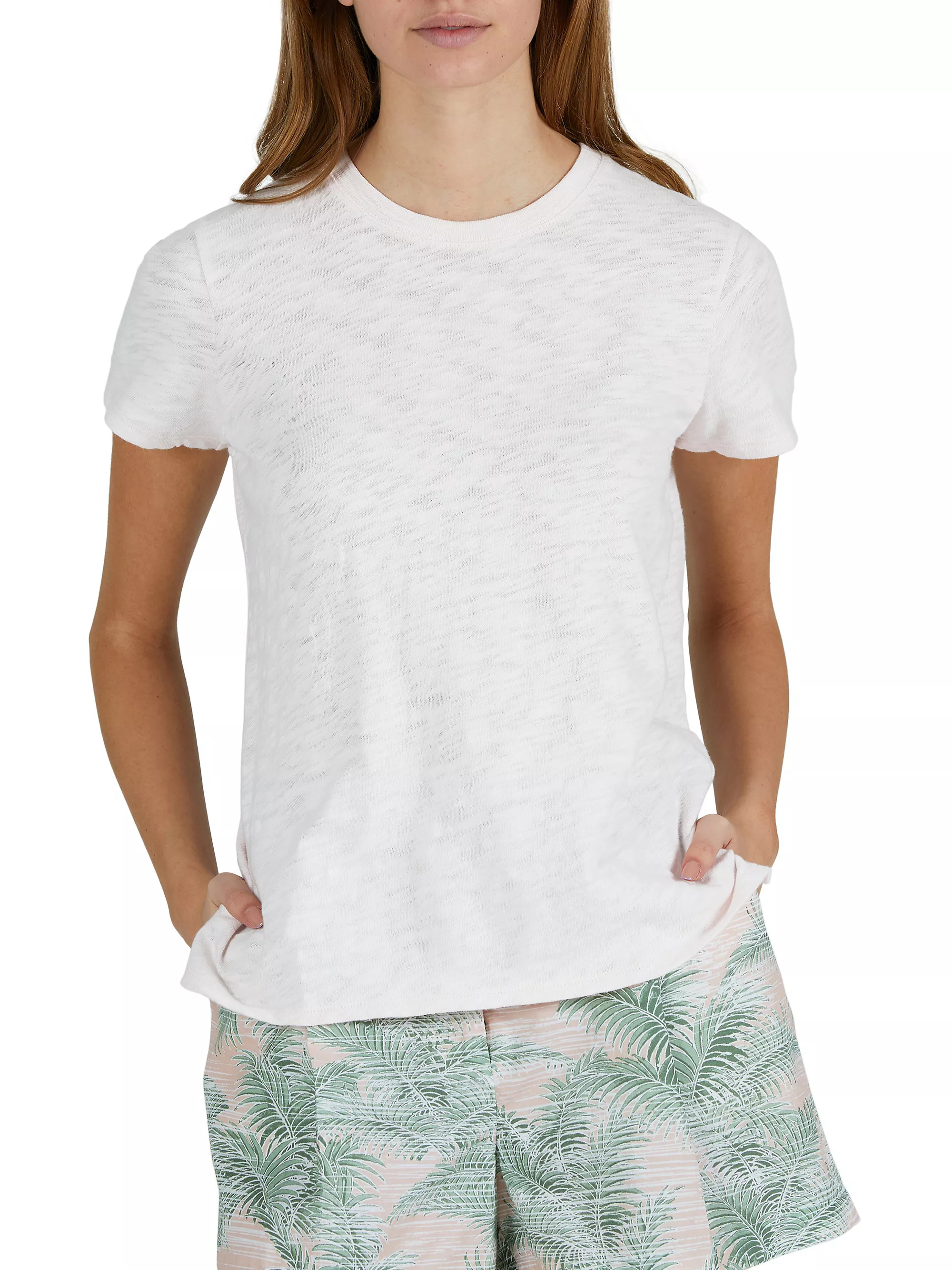 Shop ATM Anthony Thomas Melillo Schoolboy Slub Jersey T-Shirt | Saks Fifth Avenue | Saks Fifth Avenue