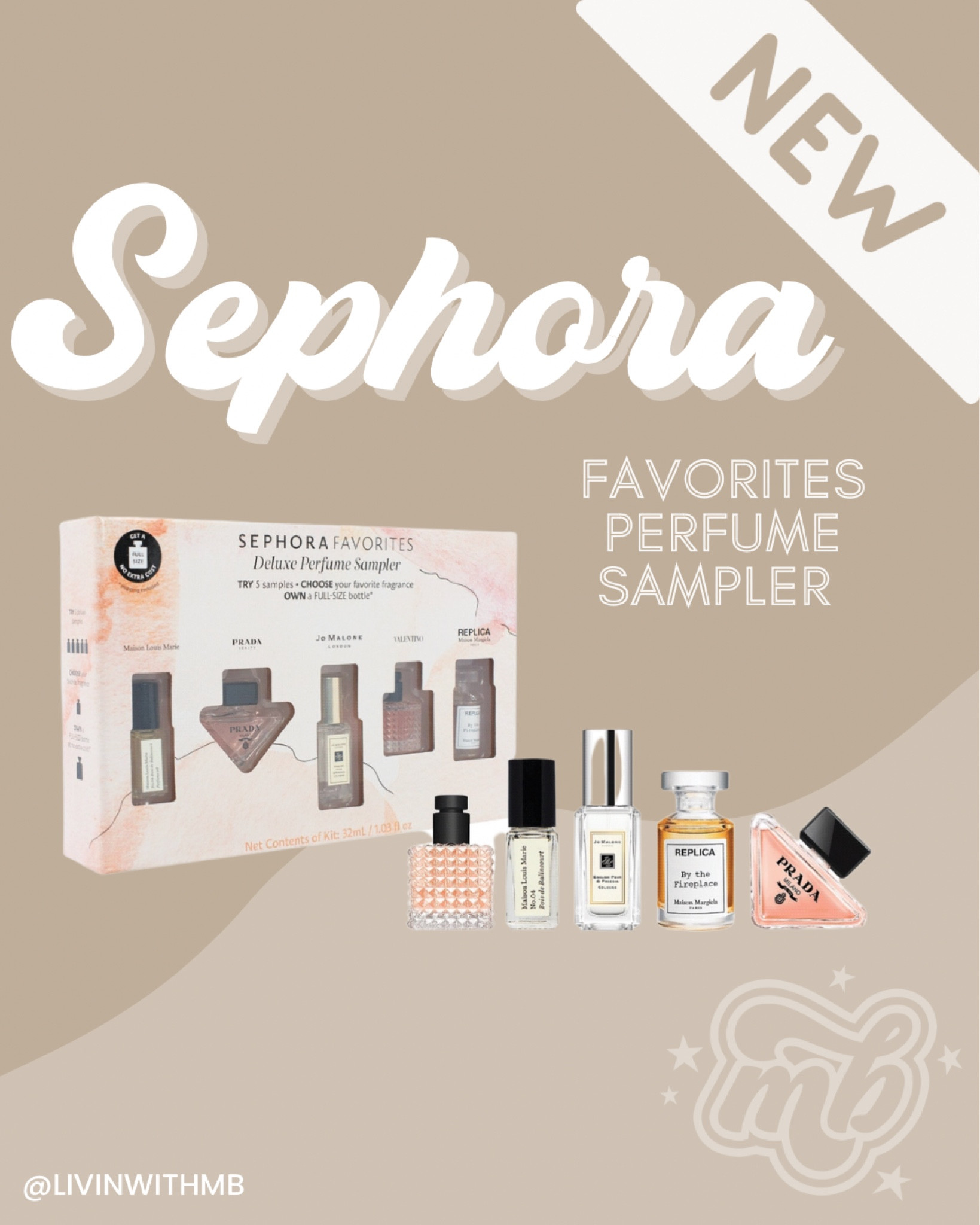 New Sephora favorites perfume sampler. 

When you buy a sampler, you receive a certificate for a travel size (1 oz) of your favorite scent!

#LTKFind #LTKunder100 #LTKbaby