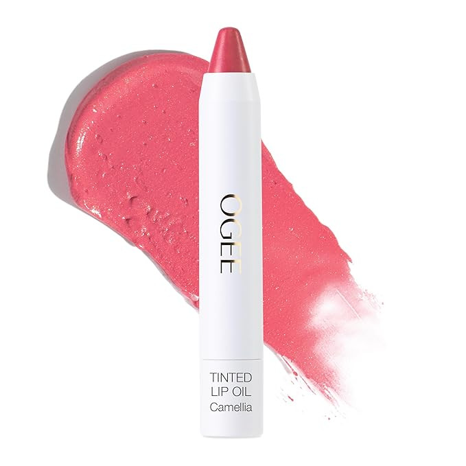 Ogee Tinted Sculpted Lip Oil - Lip Stain Made with 100% Organic Coconut Oil, Jojoba Oil, and Vita... | Amazon (US)