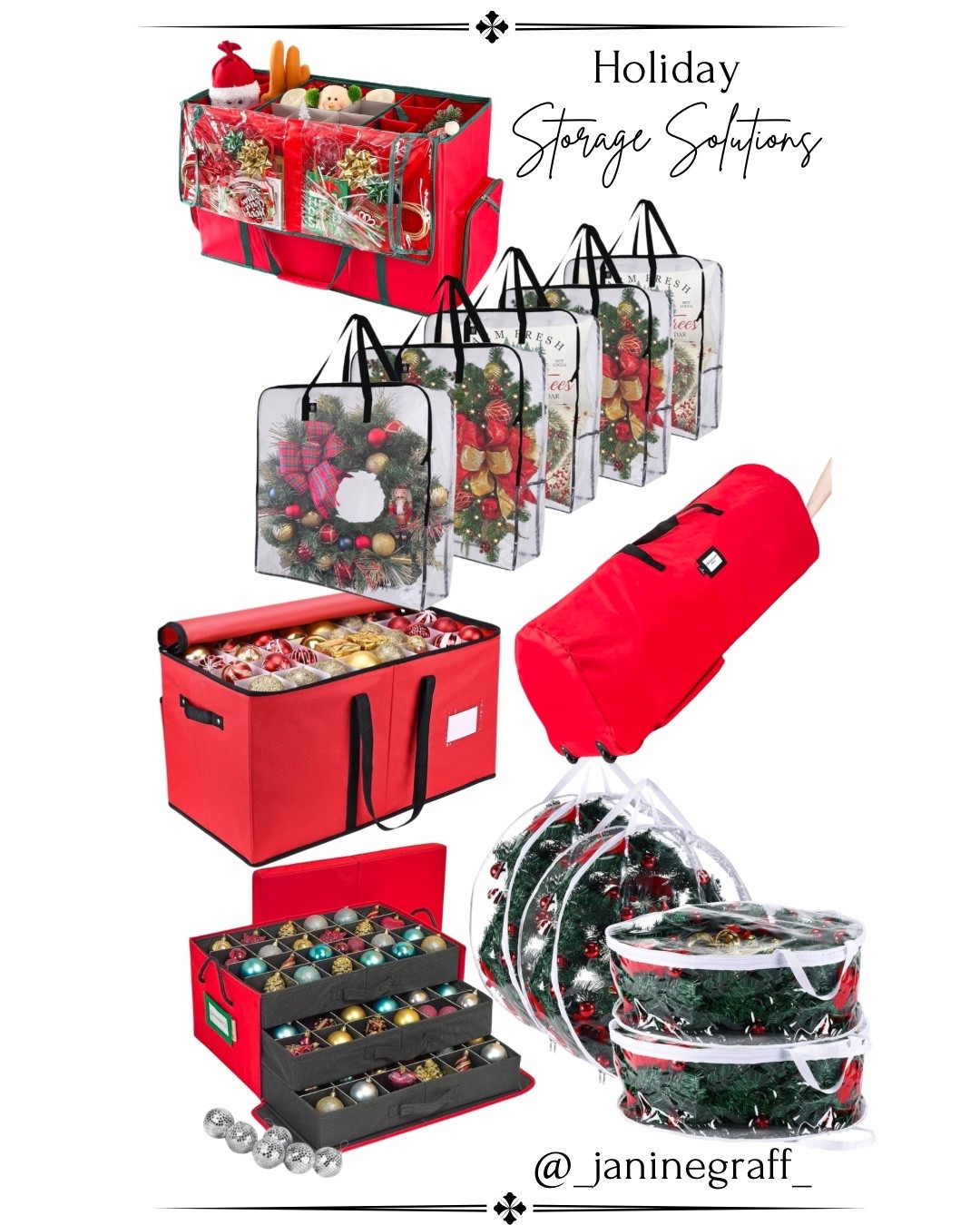 Holiday Storage + Organization Solutions

Christmas Decor
Holiday Helpers
New 

#LTKHoliday #LTKHome #LTKSeasonal