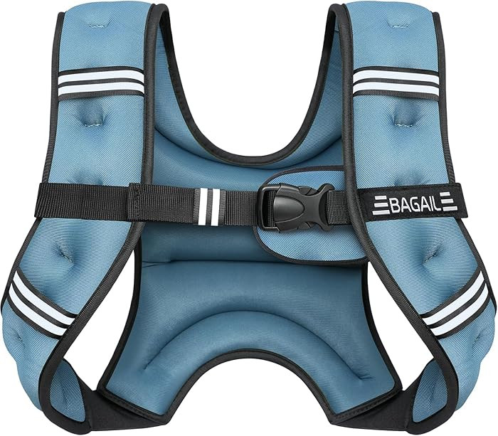 BAGAIL Comfort-Fit Weighted Vest for Woman, Even Weight Distribution, Faster Weight Loss, No-Chaf... | Amazon (US)