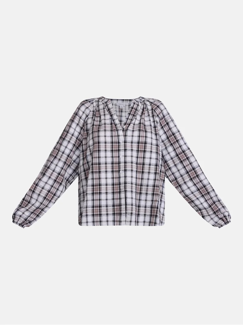 Scenario Women's Top with Poet Sleeves, Sizes XS-XXXL | Walmart (US)
