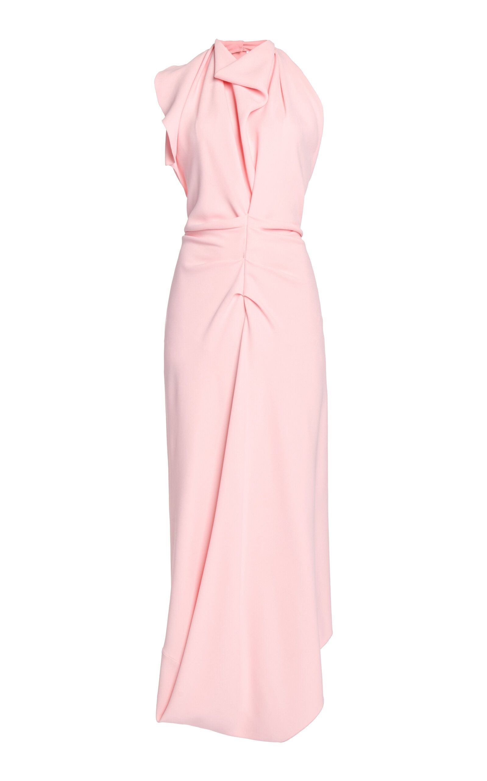 Open-Back Scarf-Detailed Midi Dress | Moda Operandi (Global)