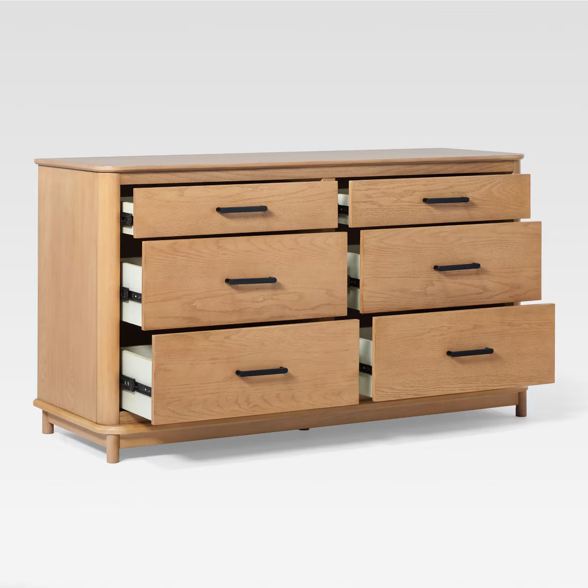 Saracina Home Contemporary 6 Drawer Solid Wood Dresser | Target