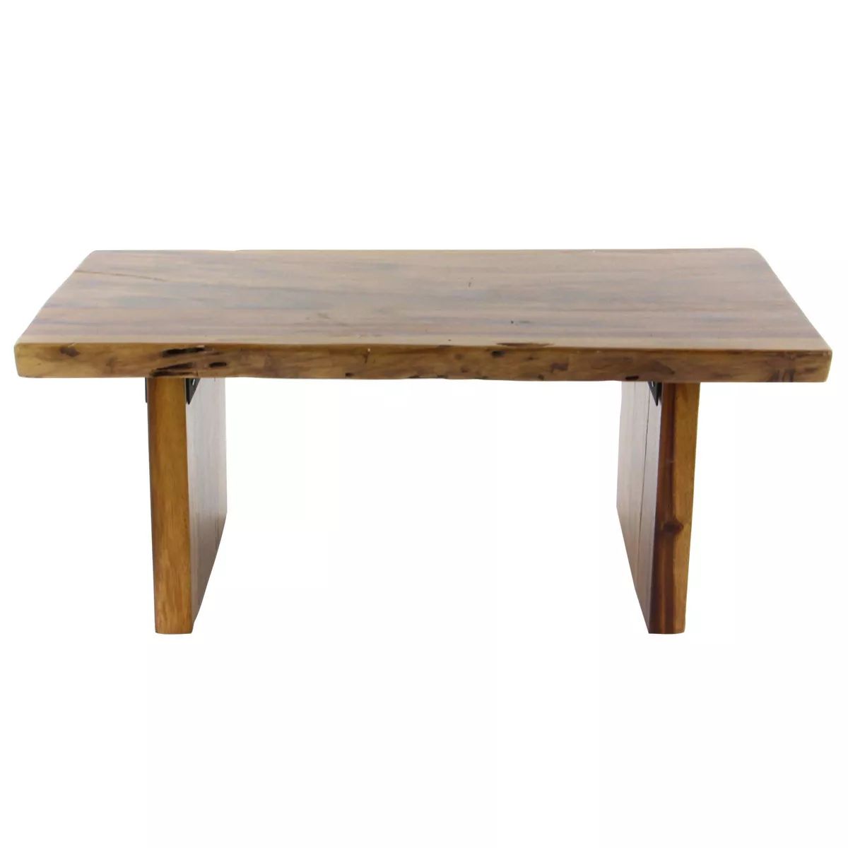 Contemporary Wood Rectangle Coffee Table Brown - Olivia & May | Target